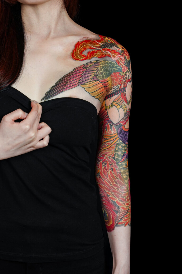 "Karyobinga" by Yellow Blaze Tattoo SHIGE GAIN magazine